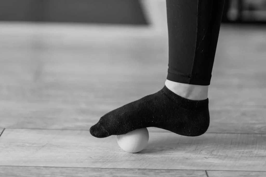 Foot Therapy Ball Treatment