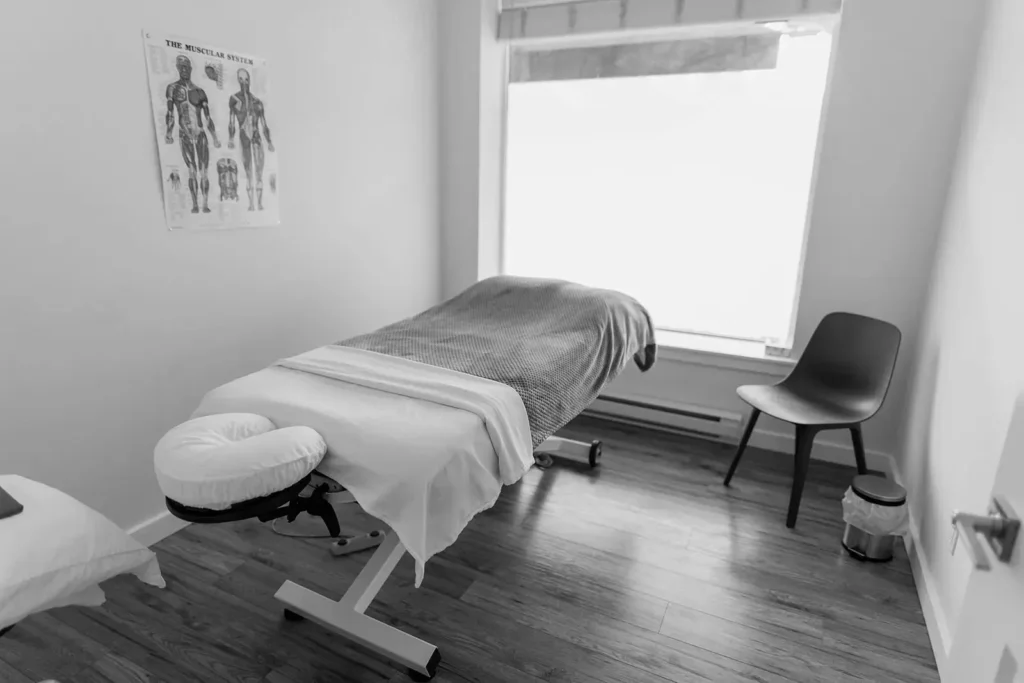 Private therapy room